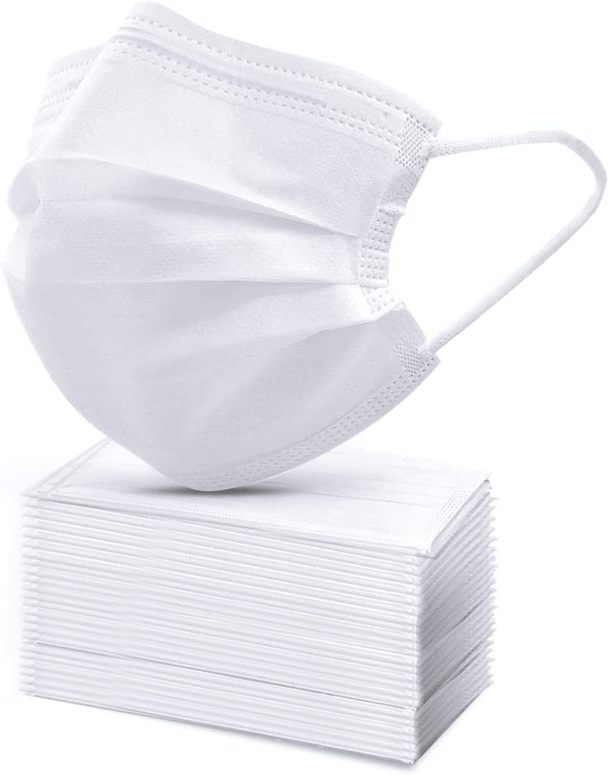 zepan windproof face mask 200pcs high-performance face mask individually packaged Japanese agency certified non-leak ear response PM2.5/pollen/particulate 99% non-woven white