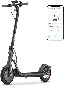 Segway Ninebot ES2 Electric Kick Scooter, Lightweight and Foldable, Upgraded Motor Power, Dark Grey