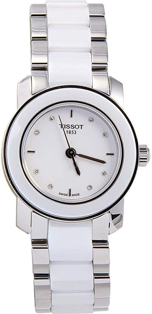 TISSOT Tissot White Dial Stainless Steel Quartz Ladies Watch T0642102201600