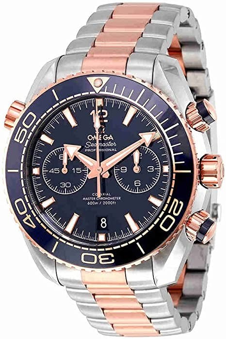 Omega Seamaster Planet Ocean 600 M Rose Gold Men's Watch 215.20.46.51.03.001, Chronograph